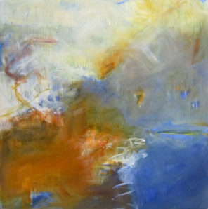 Colour And Earth, Windstorm, Oil on canvas